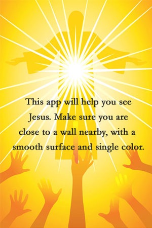 jesus illusion picture. and watch the “Jesus On A